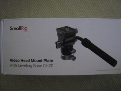 SmallRig Video Fluid Head Mount Plate w Leveling Base CH20 SmallRig Video Fluid Head Mount Plate w Leveling Base CH20