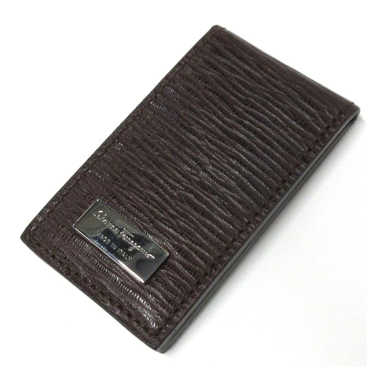 Ferragamo money clip clearance wallet
