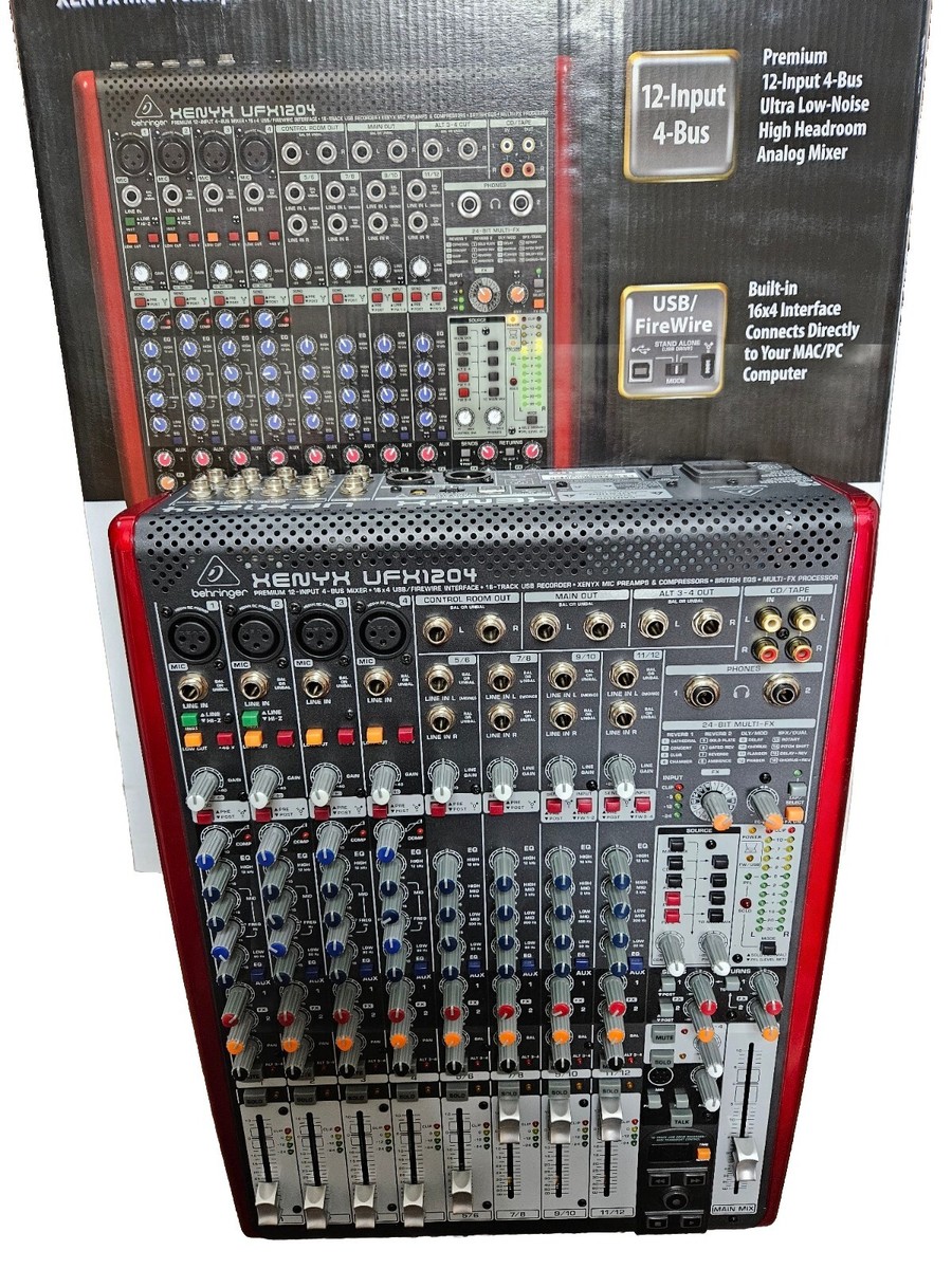 BEHRINGER XENYX UFX1204 アナログミキサー ベリンガー Behringer | Product | UFX1204