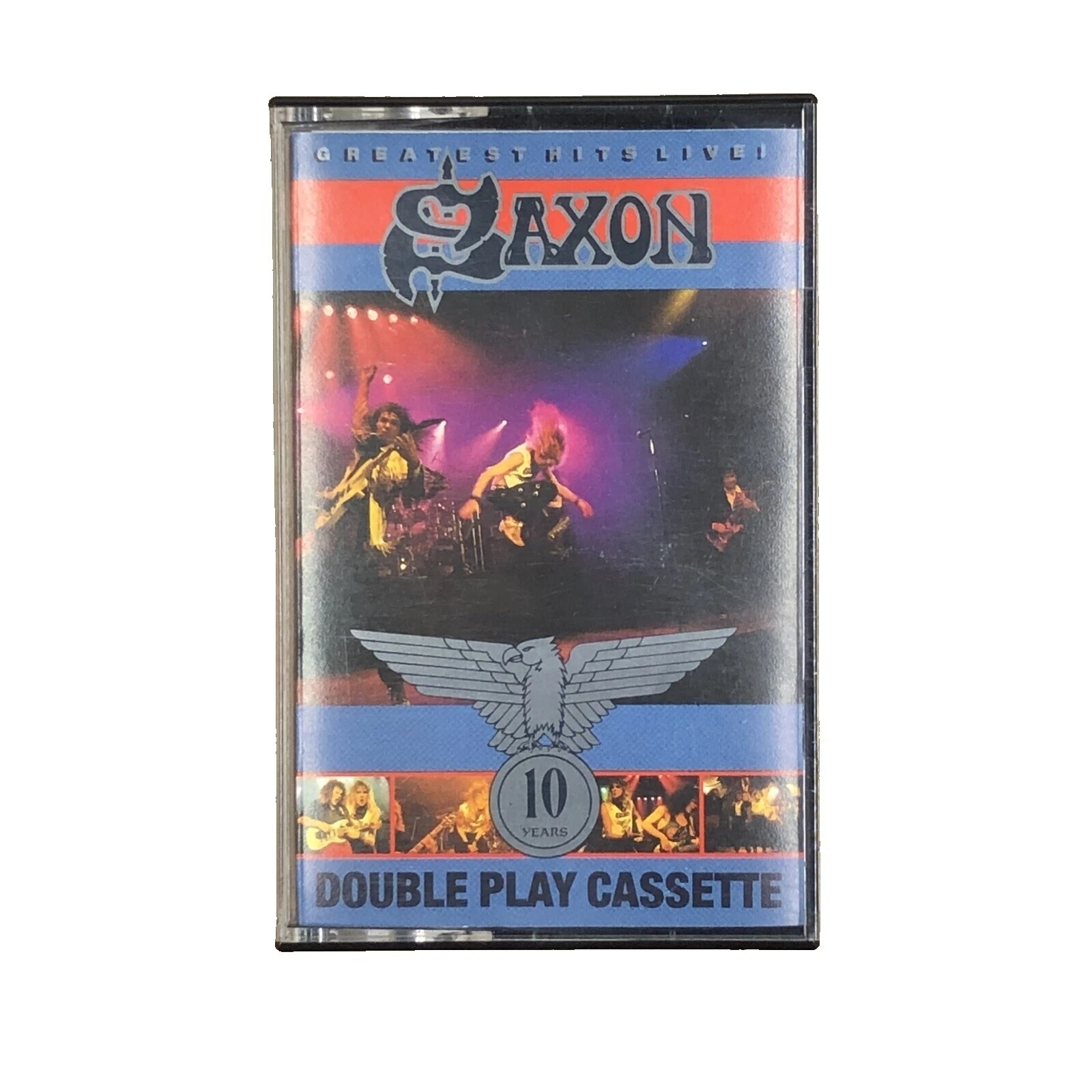 Saxon casetes de Música Rock