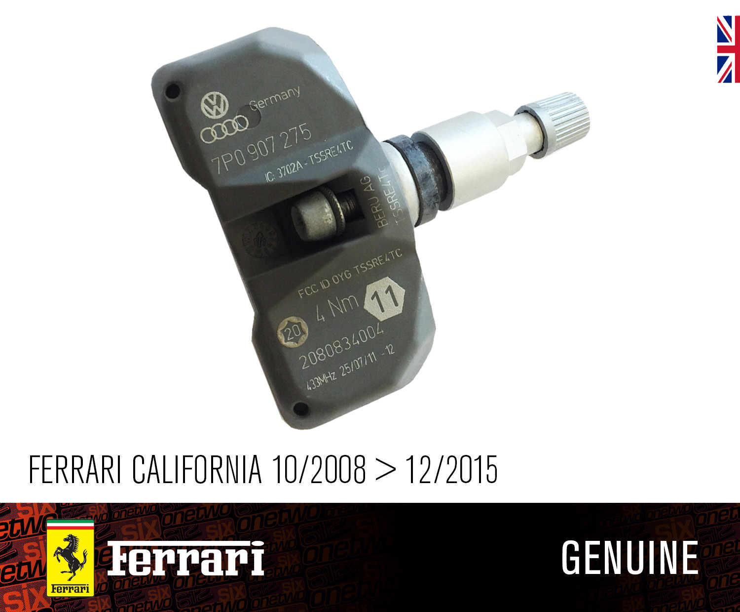 TYRE PRESSURE SENSOR GAUGE NEW TPMS VAUXHALL OPEL MOVANO VIVARO GENUINE