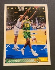 1992-93 Upper Deck #158 Gary Payton Sonics