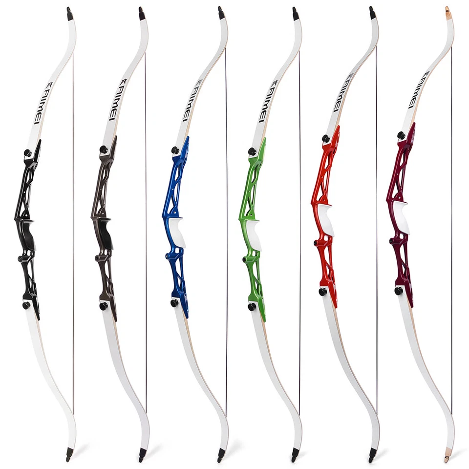66" 68" 70" Archery Recurve Bow Takedown 12-40lbs Limbs Adult Target Shooting - Image 4 of 4