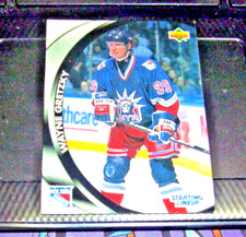 WAYNE GRETZKY (NEW YORK RANGERS)  SLU CARD