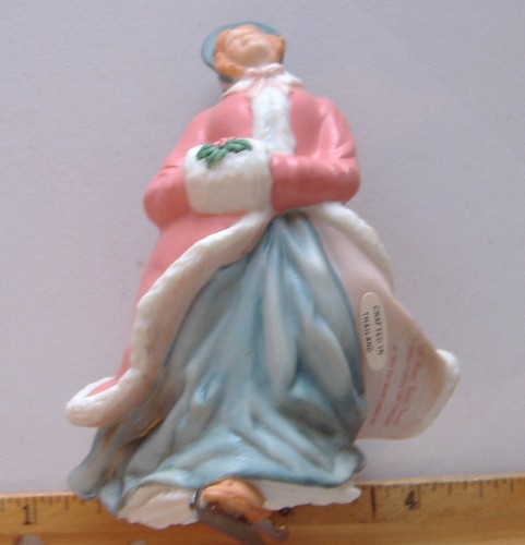 VICTORIAN SKATER~HALLMARK 1992 KEEPSAKE ORNAMENT COLLECTORS CLUB~LIMITED EDITION - Picture 3 of 10