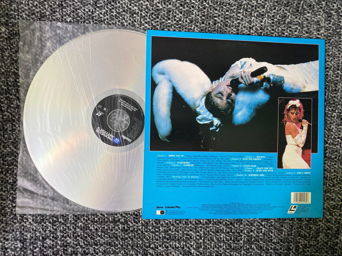 Madonna Laser Disc The Virgin Tour 1985 N. M Rare | eBay Madonna Laser Disc The Virgin Tour 1985 N. M Rare | eBay
