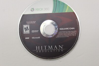 Hitman: Absolution (Xbox 360, 2012) Disc Only