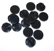 16 x LEGO ® tile/tile round 2x2 14769 new shape new black