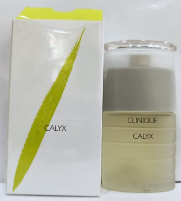 CALYX  de CLINIQUE  EAU DE PARFUM EXALTANTE  50 ML  CAJA ESTROPEADA