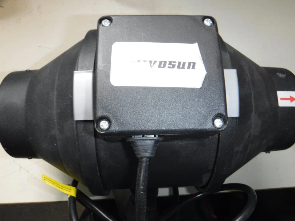 VIVOSUN 4" 190 CFM Inline Duct Ventilation Fan w Variable Speed Controller - Image 2 of 4