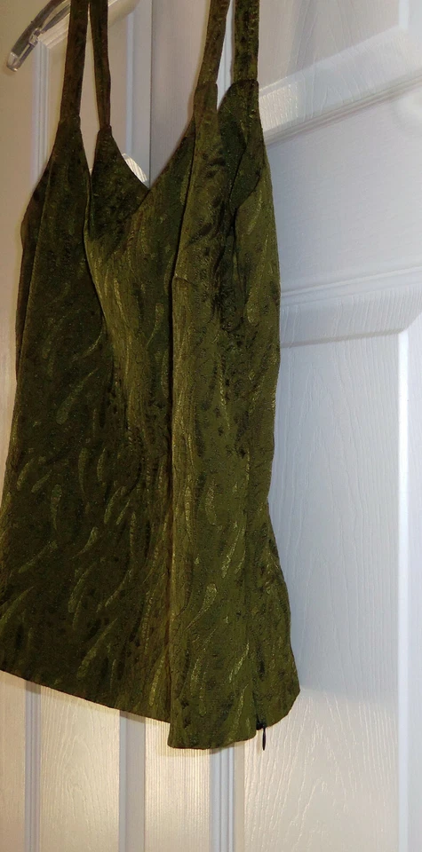 Metaphor 2 Piece Jacket Womens Open Front Blouse Size Medium Mesh Sheer — 第 4/4 张图片