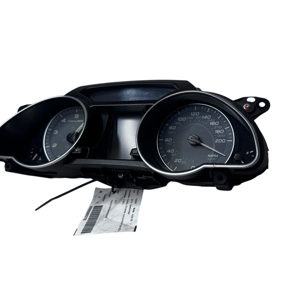 Cuadro de instrumentos velocímetro Audi A5 2009-2012 8T0920981D OEM Foto 3 de 4