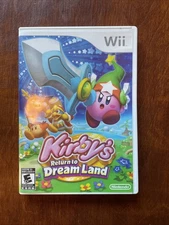 Kirby's Return to Dream Land (Nintendo Wii, 2011), w/ Case No Manual, Tested