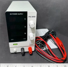 CLEAN POWER Supply for multi-lane HO Slot Car Racing Transformer DC 0-30V 0-5am