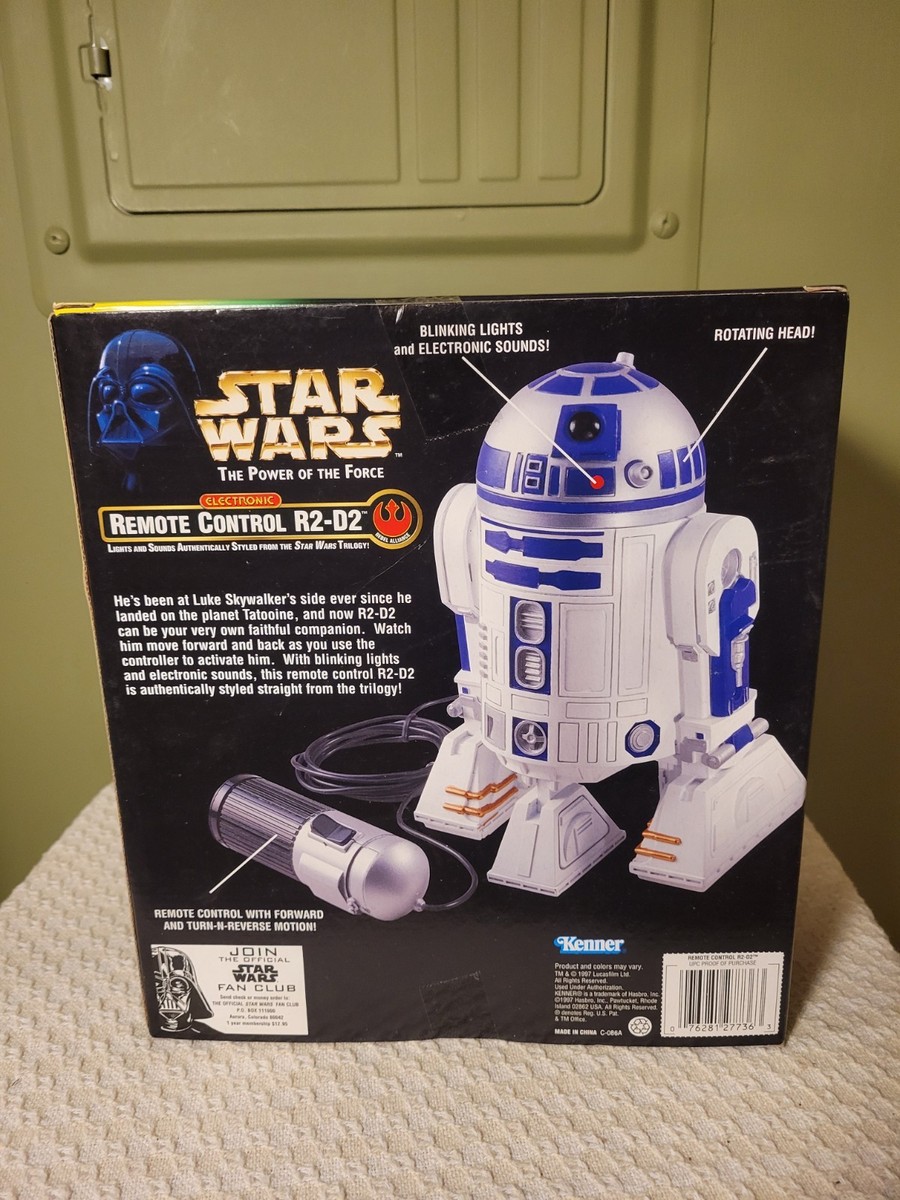 Star Wars R2D2 - Electronic Radio Remote Control Toy 1997 The
