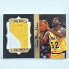 Magic Johnson Game Used Patch Auto Gold Custom 1/1 NBA HOF LA Lakers