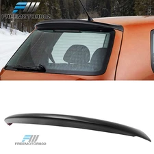 Fits 1999-2006 VW MK4 Golf Hatchback Matte Black ES Style Rear Roof Spoiler ABS