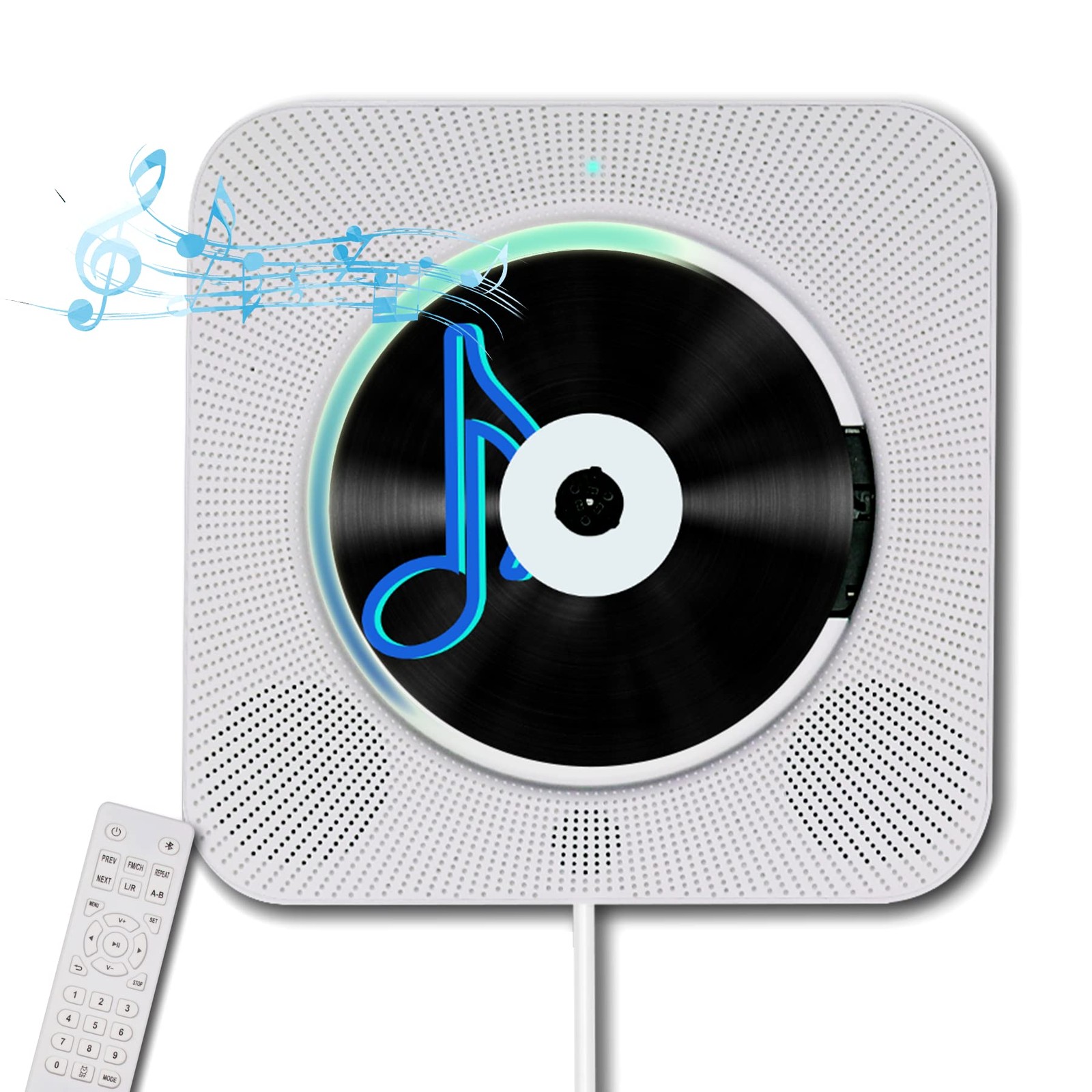With Bluetooth, Homlab Mountable Cd Music Player