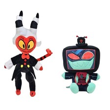 35 cm Hazbin Hotel lustiges Anime Plüschtier...