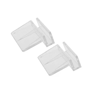 10 Pcs Transparent Plastic Aquarium Support Brackets for Fish Tank