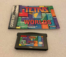 Tetris Worlds Game Boy Advance Nintendo - Nice!