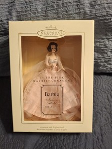Hallmark Barbie In The Pink Ornament 2002 Fashion Collection
