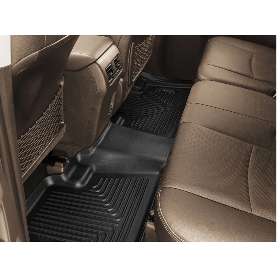 Husky Liners Weatherbeater 2nd Row Floor Mat for 07-13 Sierra Silverado HD Crew - Image 3 of 4