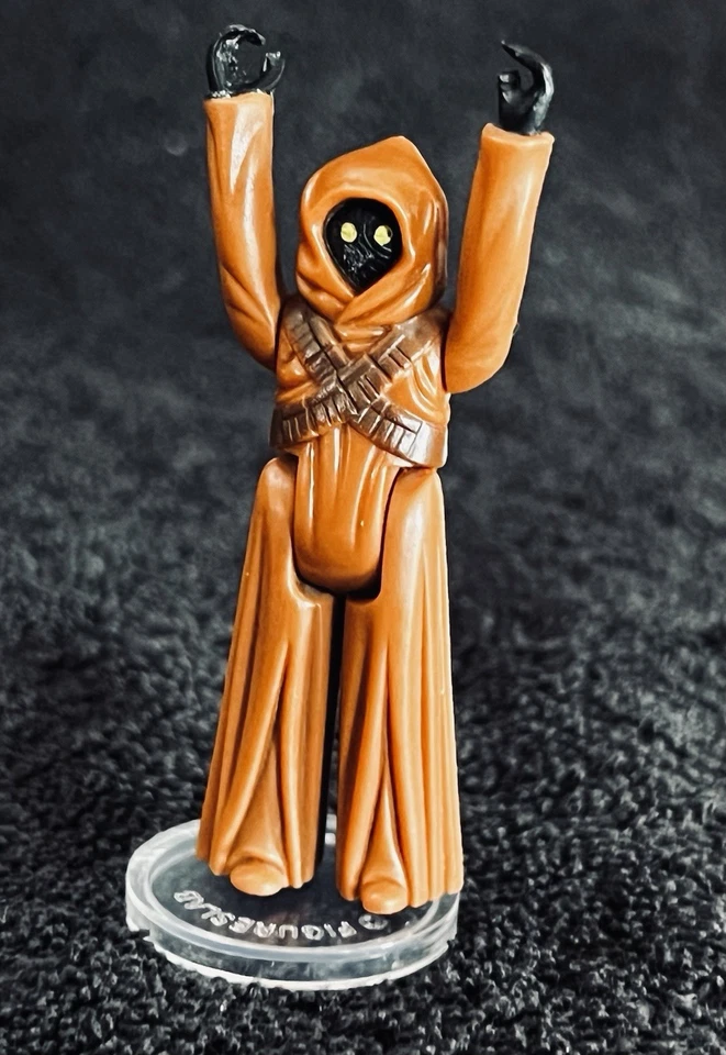 Jawa 1977 • Capa de vinilo y tela #2 • Hong Kong Coo • Kenner Star Wars de colección Foto 4 de 4