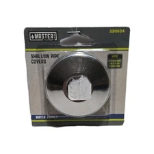 Master Plumber Shallow Pipe Covers 1/2" Iron Pipe Or 3/4" OD Copper Tube #220624