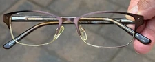 Chelsea Morgan Petite CMP 6001 BR Eyeglass Frames Brown Bronze Gold 49-16-135