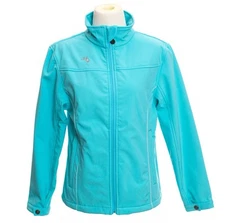 Wyoming Traders Women’s  Medium Cheyenne Teal Laminated Jacket
