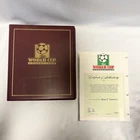 The World Cup Collection Italia '90 Limited Edition Book Album Folder COA #1654