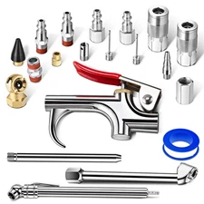 SARDVISA 20 Pcs Air Tool Kit, Air Compressor Kit with 1/4 NPT Quick Connect C...