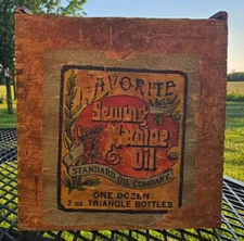 XX Rare!! Standard Oil/Sewing Machine Oil!!!