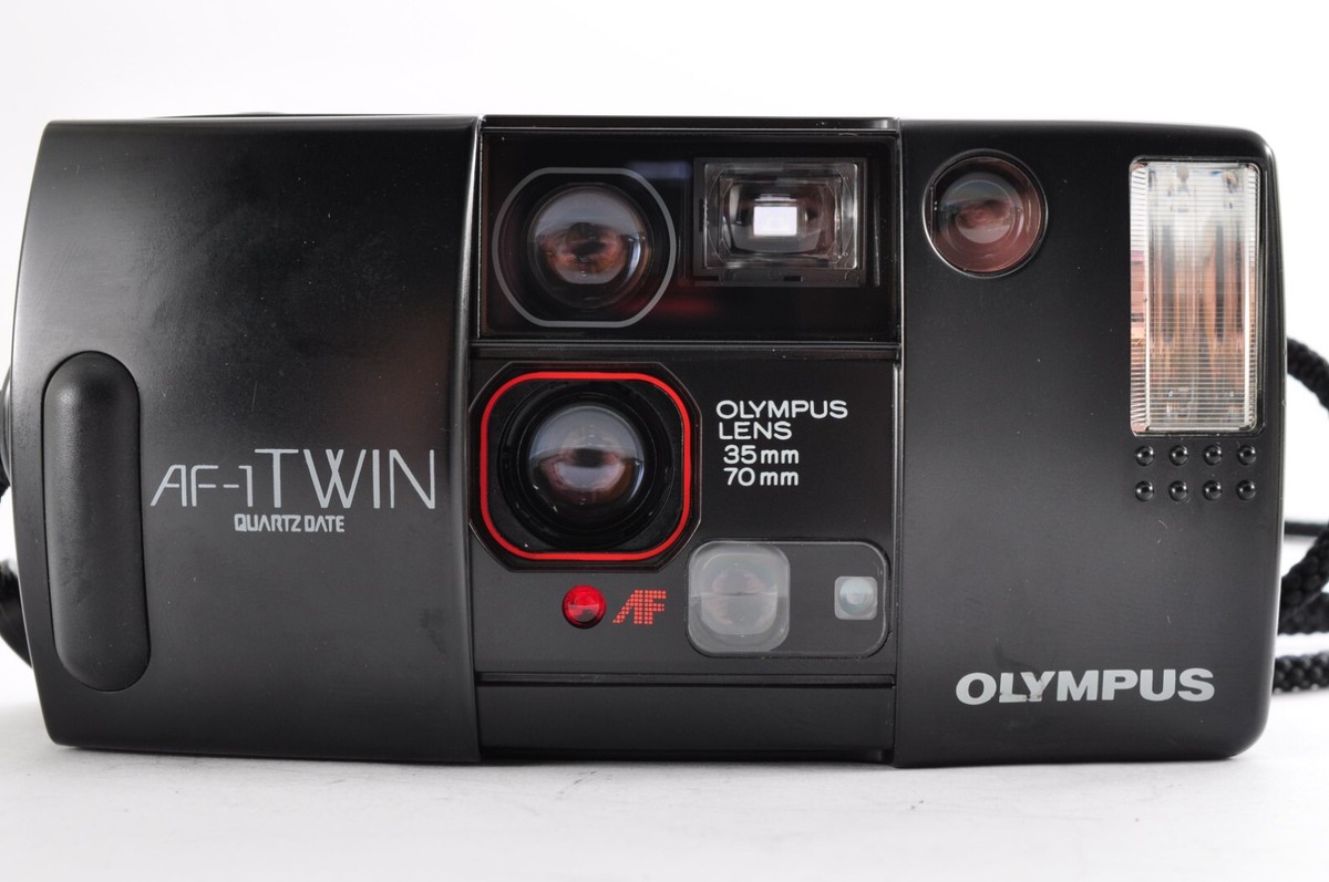 Olympus AF-1 Twin Quartz Date Point & Shoot Film Camera [Exc