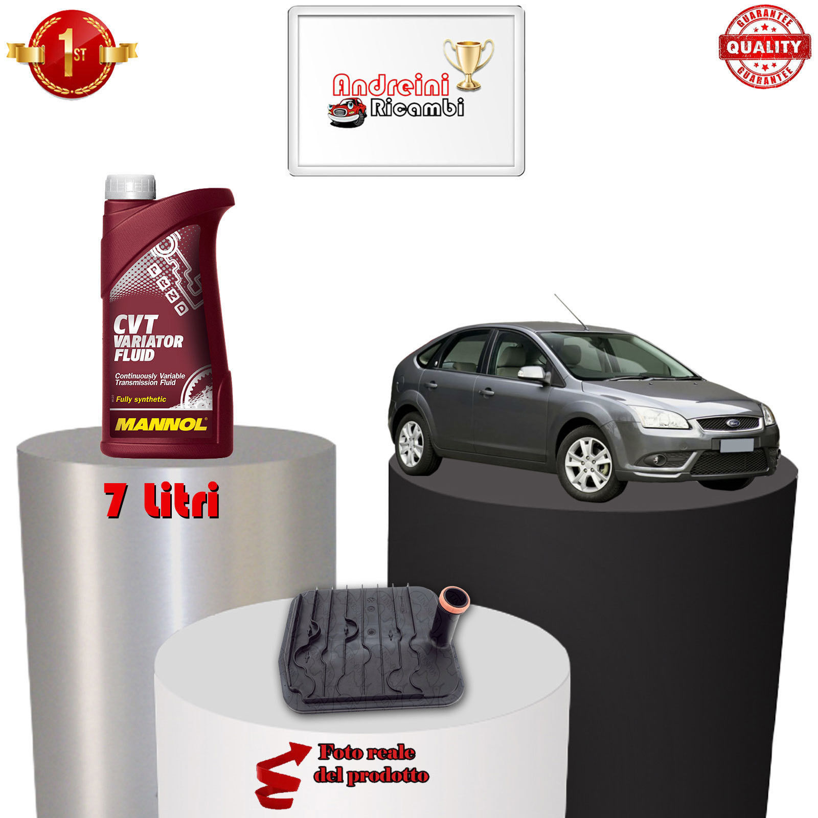 Kit Automatikgetriebe Filter Und ÖL Ford Focus Ii 1.8 92KW 2012-image