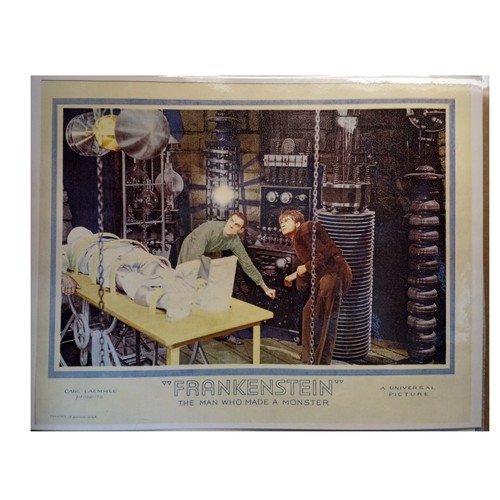 Frankenstein (1931) 5 Laminated Scene Photos 7.5”x11”Movie Poster Prints - Picture 3 of 6