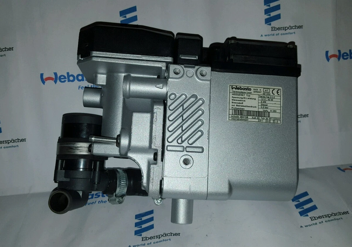 Webasto Thermo Top C diesel water heater with water pump, boat, motorhome,  warra | eBay