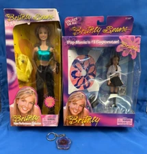 Vintage Britney Spears Doll w/CD Baby One More Time LE & VPC w/Tour Jacket LOT