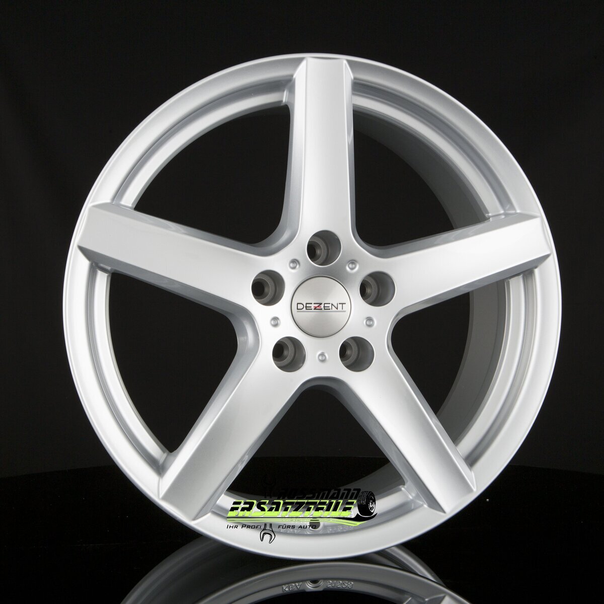 Dezent TY silver 6x15 ET46 - LK4/100 ML54.1 Felge Alu 