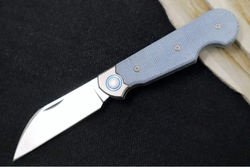 Maniago Knife Makers Jaques - Satin Wharncliffe Blade / CPM-Magnacut Steel / Den