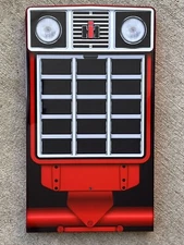 Wow!! Curved International Harvester 66 Tractor Farm 3D Sign