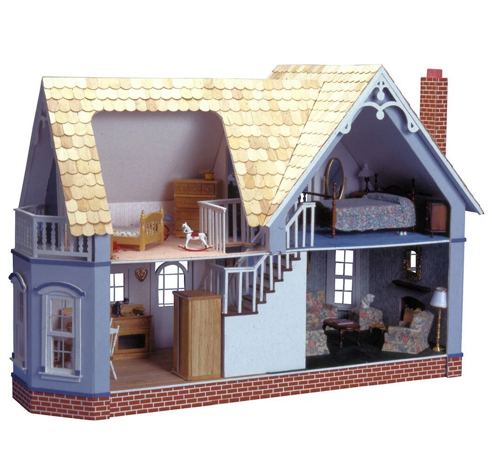 Kit para casa de muñecas Magnolia de Greenleaf Dollhouses - Imagen 2 de 3