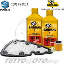 Tagliando PIAGGIO Beverly 350 ie-ST ABS 2016-2020 / Olio Bardahl XTC + Filtri