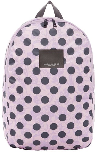 Marc Jacobs Gray Pebbled Leather Top Handles Drawstring Closure Backpack Marc Jacobs Gray Pebbled Leather Top Handles Drawstring  main image 2