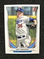 JEFF BRIGHAM #DP66 2014 Bowman Draft Picks Paper Rookie/Prospect QTY