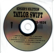 Taylor SWIFT Karaoke CDG Plus 10 assorted Pop Karaoke discs RED Eyes Open 22