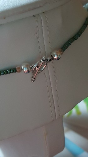Natural Labradorite And Miyuki Beads Necklace - Picture 7 of 7