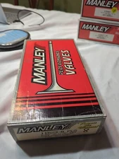 Manley 11523-8 1.465" HD 11/32" Stem Stock Length Ford Race Flo Valve Set Of 8
