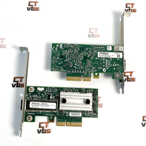 Mellanox MCX311A-XCAT ConnectX-3 EN 10G Ethernet 10GbE SFP+ PCIe NIC w/2 Bracket - Picture 8 of 22